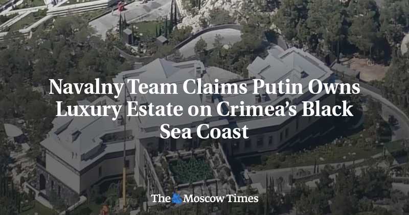 Putin e il Palazzo Segreto in Crimea: 127 Milioni di Lusso