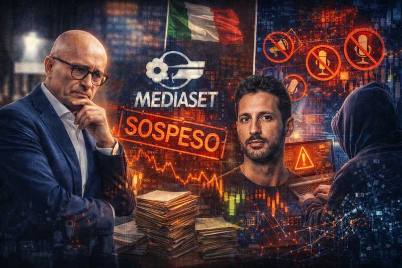 Signorini Autosospeso: L'Ombra di Corona e il Muro di Gomma di Mediaset
