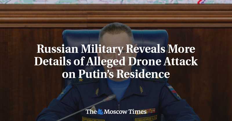 Droni su Putin: Russia Accusa Kiev di Attacco