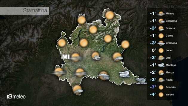 Meteo Lombardia: Sole Freddo per Capodanno!