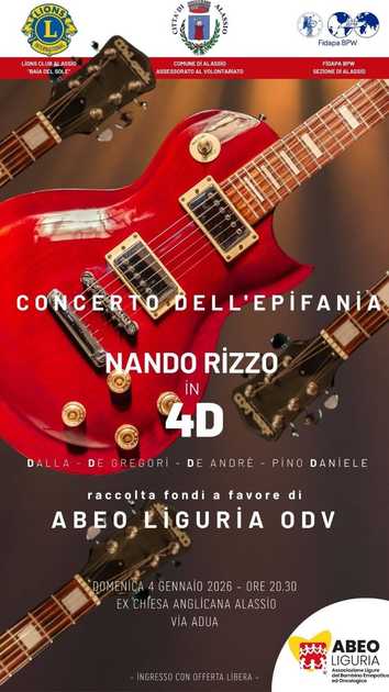 Musica d'Autore e Cuore Grande: Alassio Celebra l'Epifania con la Solidarietà
