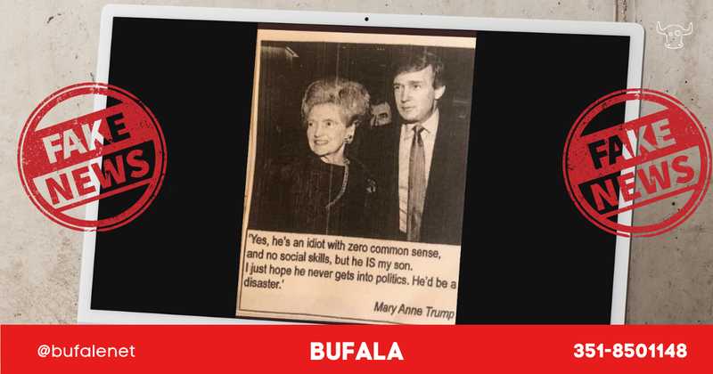 Bufala Trump: la madre non lo chiamò mai idiota