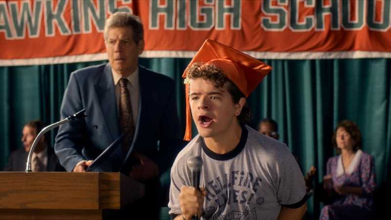 Stranger Things: l'omaggio a Eddie nel discorso di Dustin