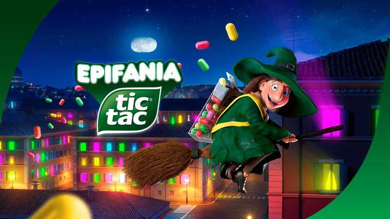 Tic Tac Svela la Befana 3D Rivoluzionaria per l’Epifania