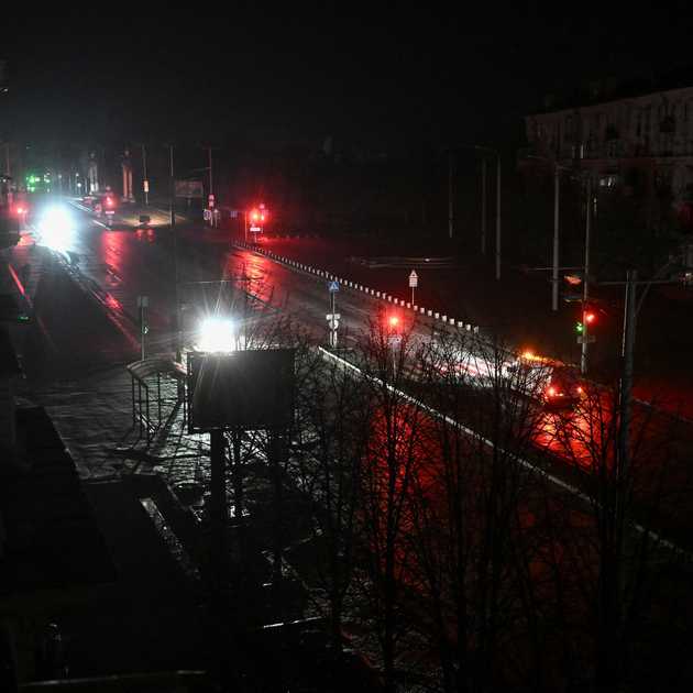 Ondata Oscura Russia Colpisce Dnipro Intera Regione Senza Luce