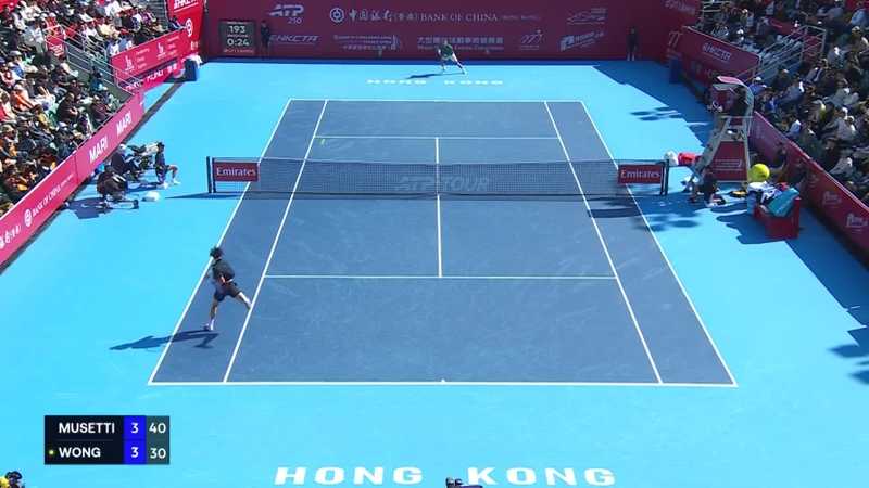 Musetti Eroe: Difesa Magica con Due Lob e Colpo Finale