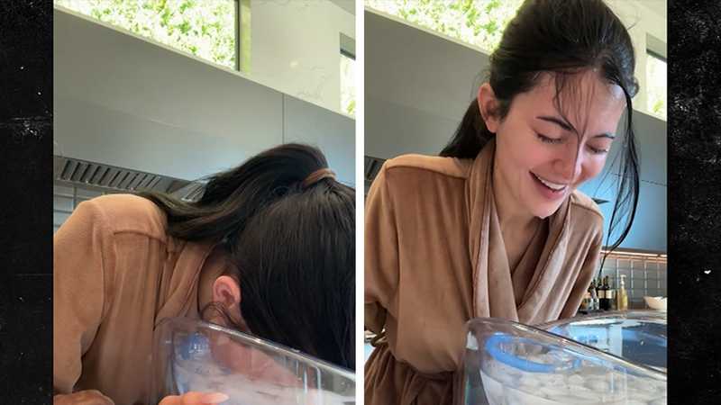 Kylie Jenner e il bagno di ghiaccio: il segreto beauty alle Golden Globes