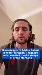 Rabiot commuove Kean Talingdan: 'Tieni duro!