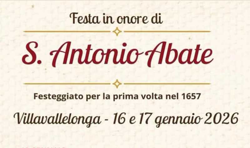 Villavallelonga Rivive Antiche Fiamme: Sant'Antonio Abate Incanta Tutti