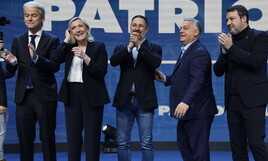 Video di Meloni e Salvini allineati con Fidesz