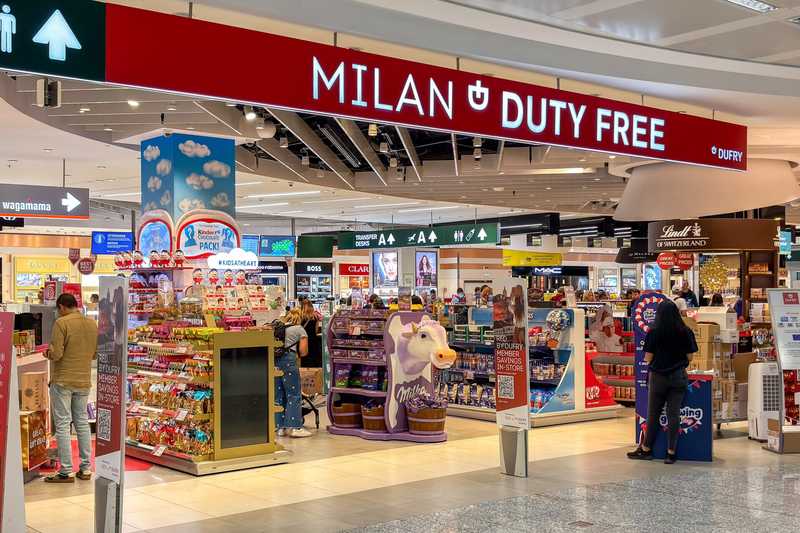 Prezzi stratosferici nel duty free di Milano Malpensa