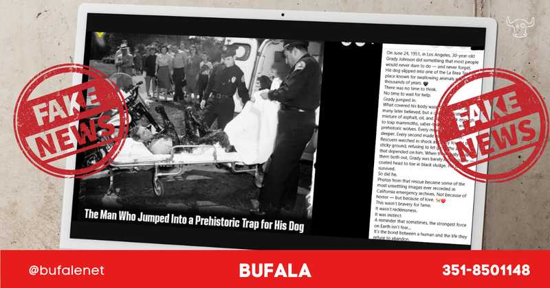 La Falsa Epopea del Cane di La Brea