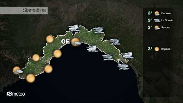 Meteo Liguria, il nuovo video con le previsioni aggiornate di oggi