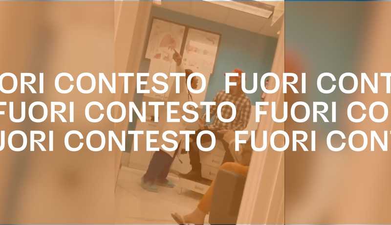 Video dottoressa e paziente trumpiano: è solo una fiction