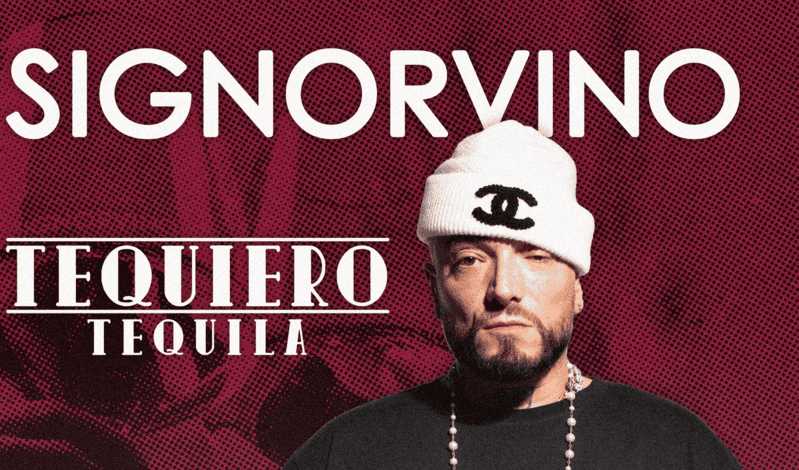 Signorvino e Tequila Tequiero: l’aperitivo diventa esperienza musicale con Guè