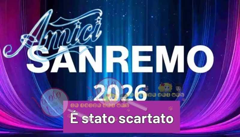 Ex talento di Amici escluso da Sanremo 2026: «Ci riproverò»
