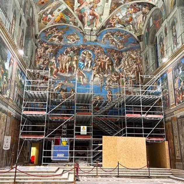 Nuovo restauro per il Giudizio Universale di Michelangelo nella Sistina