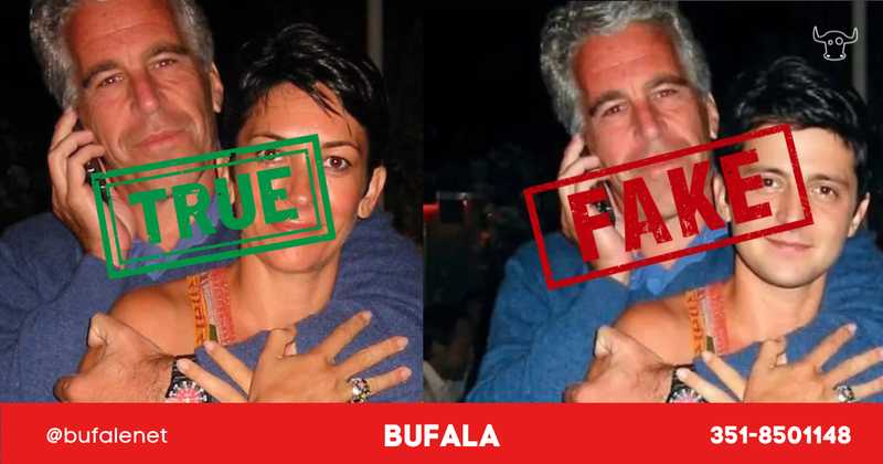 La foto di Zelenky abbracciato da Epstein: un caso di Photoshop?