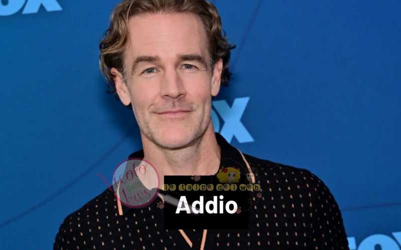 Morto James Van Der Beek, l'icona di Dawson's Creek sconfitto dalla malattia