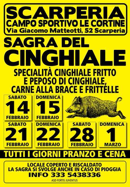 Sagra del Cinghiale Scarperia: Sapori d'Inverno nel Mugello