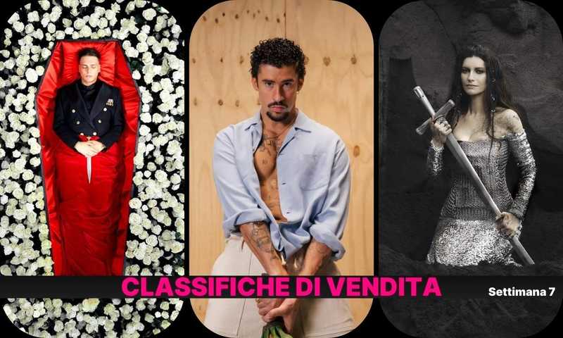 Classifiche FIMI settimana 7-2026: Bad Bunny irrompe con 10 hit, Pausini al top fisico