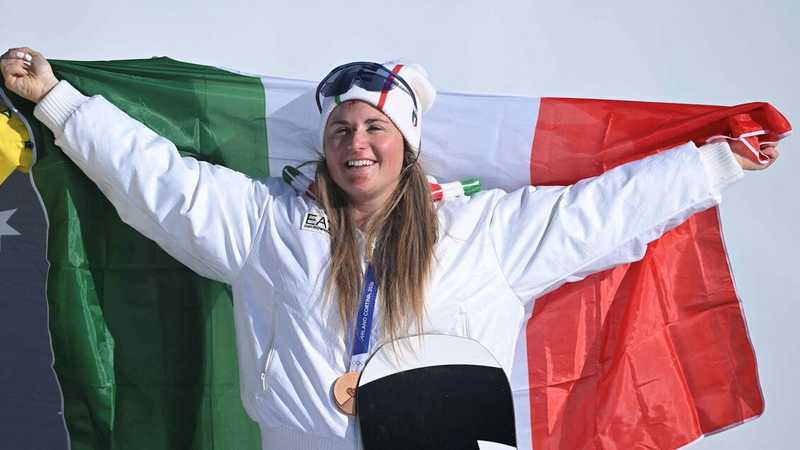Michela Moioli bronzo nello snowboard cross: terza medaglia olimpica consecutiva per