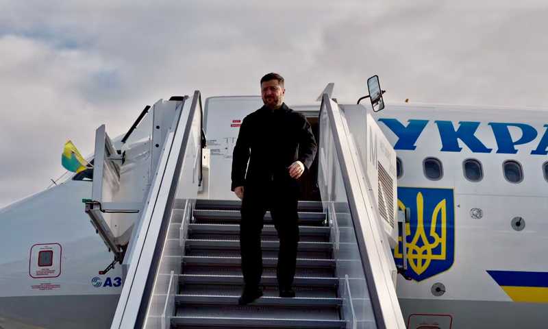 Zelensky a Monaco per colloqui cruciali con leader europei e USA