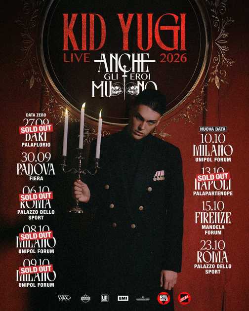 Kid Yugi: Sold Out e Nuove Date per il Tour