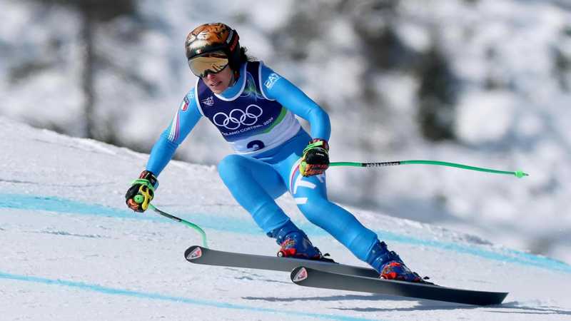 Il trionfo azzurro in gigante