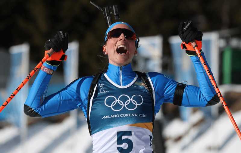 Oro di Lisa Vittozzi nel Biathlon alle Olimpiadi