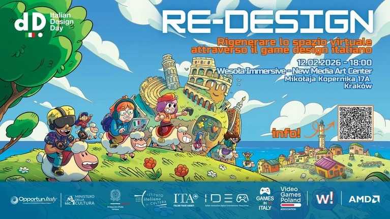 RE-DESIGN: il game design italiano incontra l'industria polacca