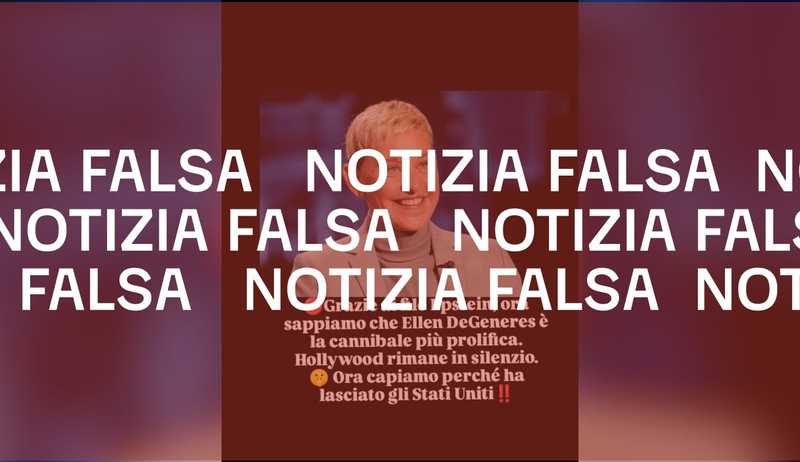 Post Facebook su Ellen DeGeneres e file Epstein: accuse infondate