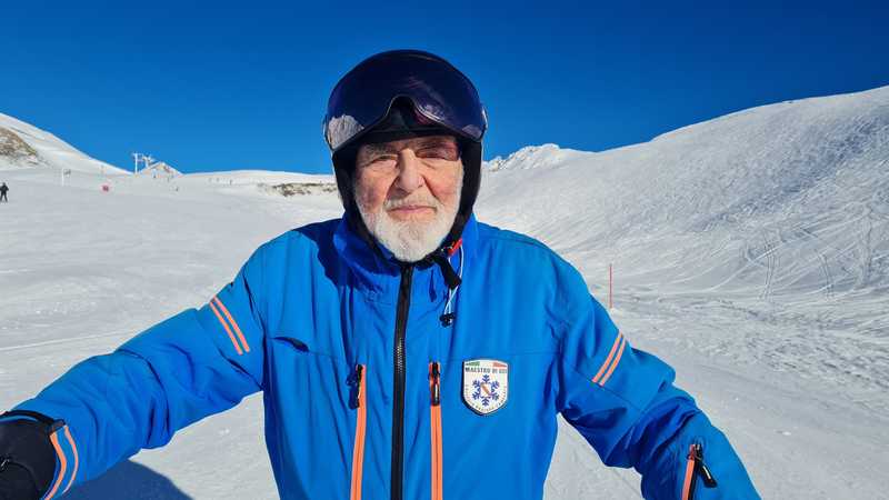 Pistoletto maestro di sci ad honorem, ma non in gara per Milano Cortina 2026