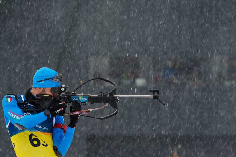 Biathlon: gli azzurri alla mass start