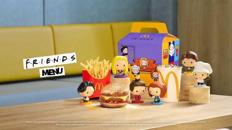 Friends Menu McDonald's
