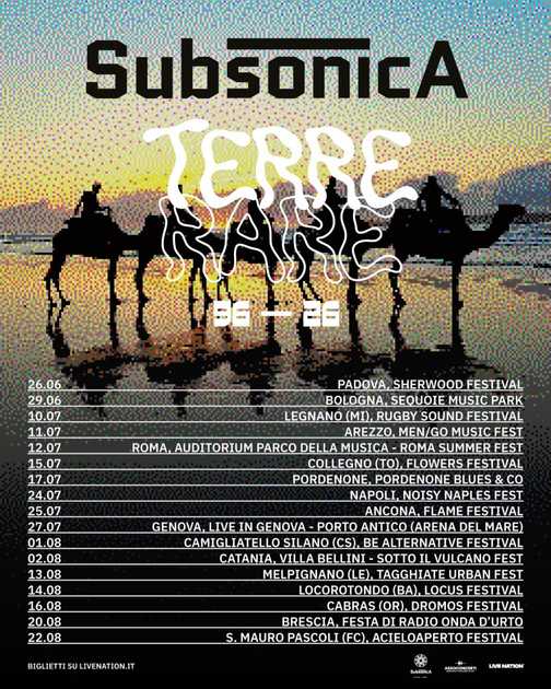 Subsonica: Terre Rare 96-26