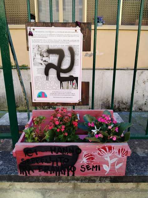 Sfregio a Pietra di Inciampo a Tor Marancia