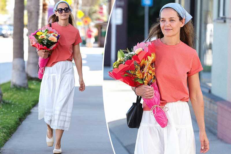 Katie Holmes Indossa le Vivaia Margot 3.0 a San Diego