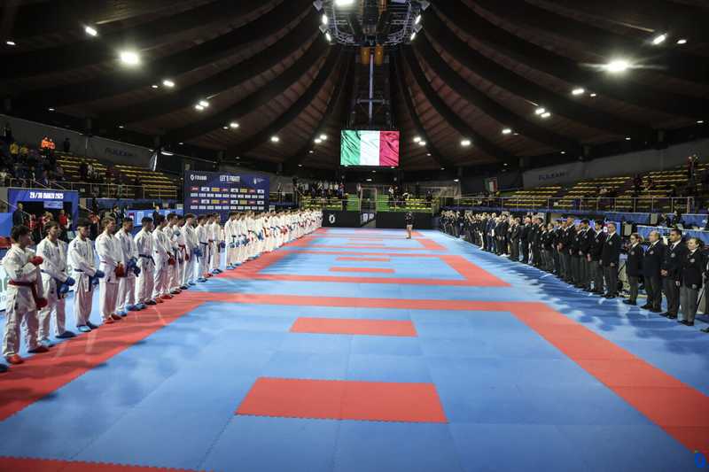 Karate Mondiale a Roma: Tappa della Premier League WKF al PalaFIJLKAM