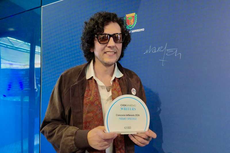 Premio Speciale Casa Sanremo Writers 2026 a Ermal Meta