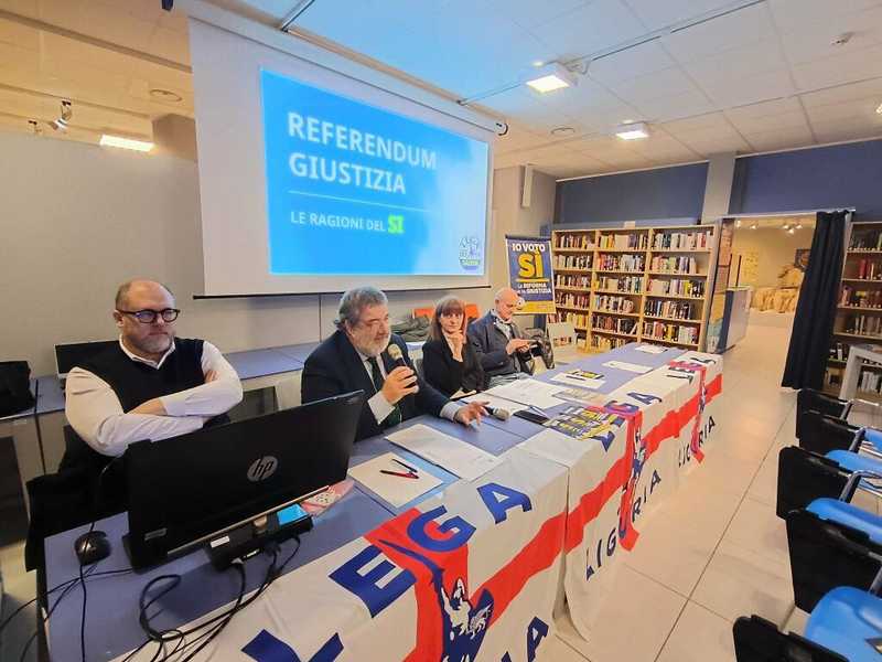 Referendum Giustizia: Incontro a Savona