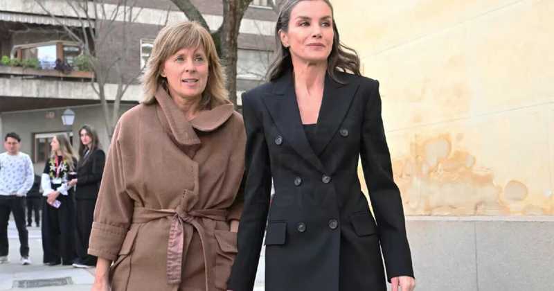 Letizia di Spagna al Funerale di Fernando Ónega