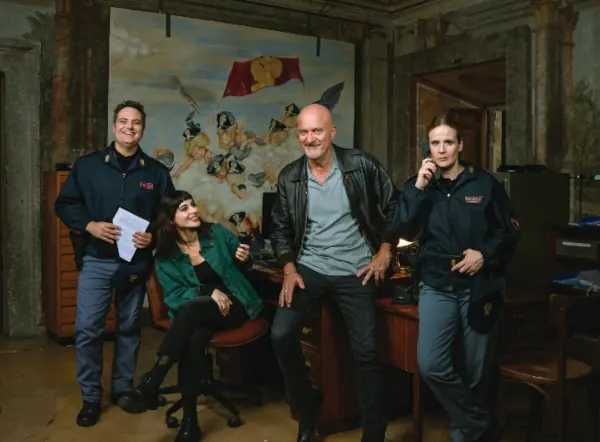 Claudio Bisio in "Uno sbirro in Appennino"