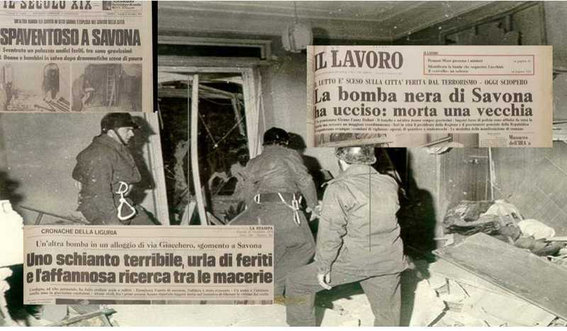 Attentati Savona 1974-1975: evento