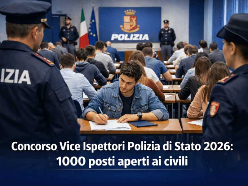 Concorso Vice Ispettori Polizia di Stato: Nuove Date