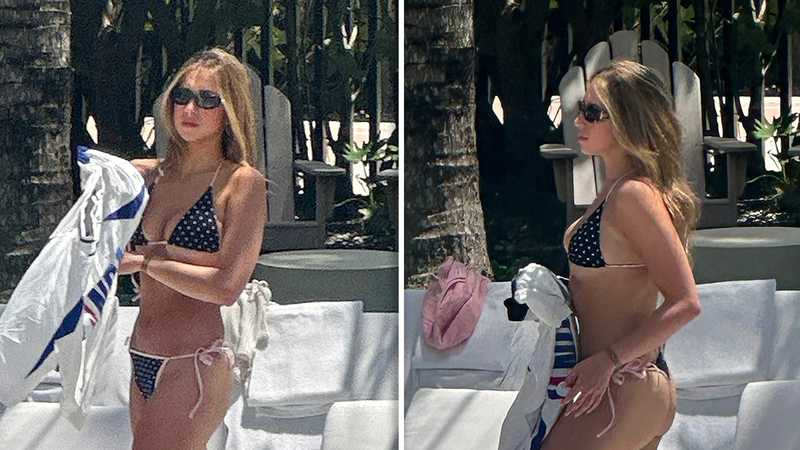 Tate McRae in Bikini a Miami